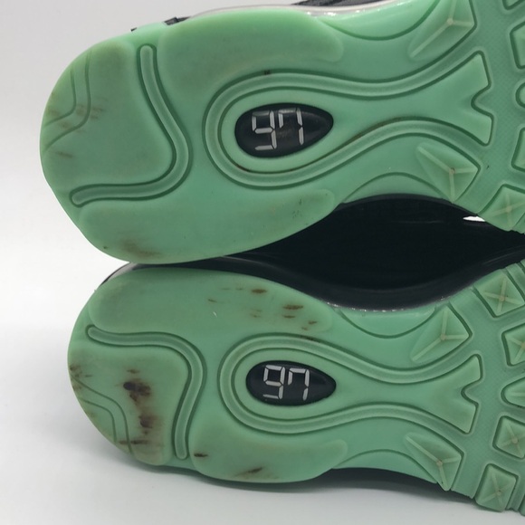 Nike Air Max 97 Matrix 921826-017 Green, Black Good Condition used size mens 7.5 - Picture 7 of 10